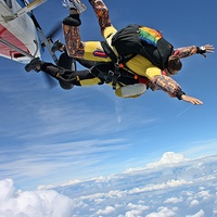 Me skydiving, Venice, Summer 2014