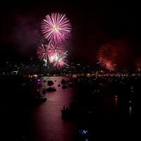 Fireworks, NYE, Sydney, Winter 2013-2014